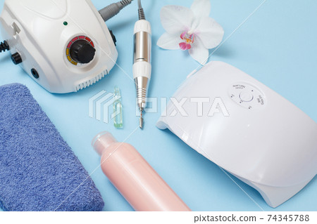 Set of cosmetic tools for manicure and hand care. 74345788