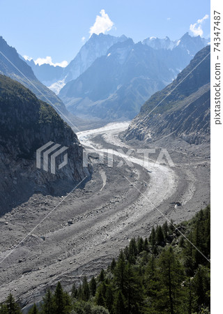 Glacier sightseeing from Montanvale Observatory Glacier sightseeing from Montanvale Observatory 74347487