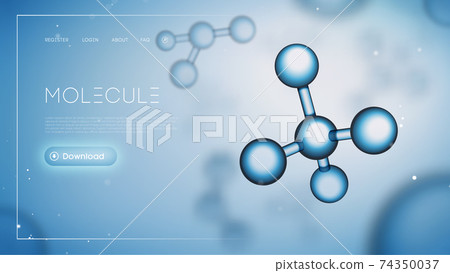 Vector 3d. Molecule science dna presentation. Chemical background. Molecular particles background compounding template. Gene abstract network. EPS 10 Vector 3d. Molecule science dna presentation. Chemical background. Molecular particles background compounding template. Gene abstract network. EPS 10 74350037
