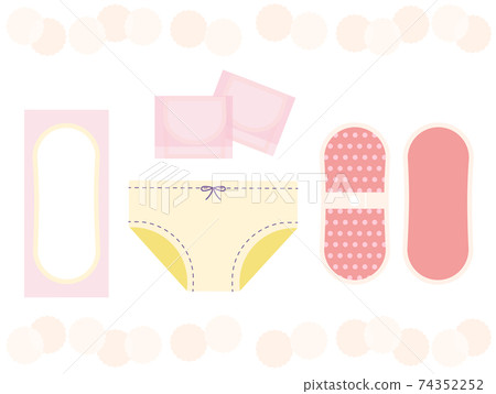 Vaginal discharge sheet and cloth napkin (cloth vaginal discharge sheet) 74352252