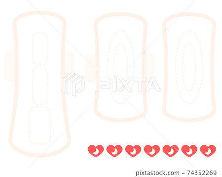 Napkin (sanitary napkin) 74352269