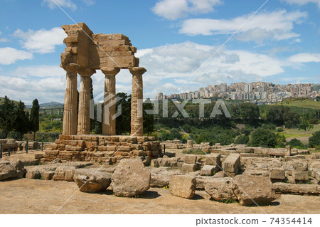 Temple of Agrigento Temple of Agrigento 74354414