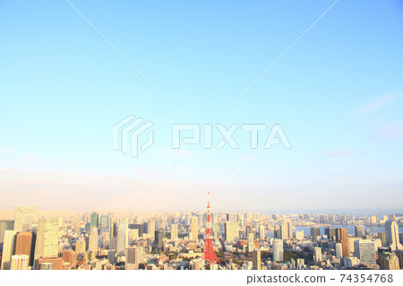 Tokyo, Tokyo Tower and its surroundings Tokyo, Tokyo Tower and its surroundings 74354768