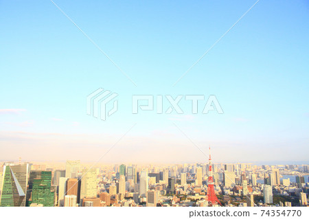 東京都,東京鐵塔及其周圍 東京都,東京鐵塔及其周圍 74354770