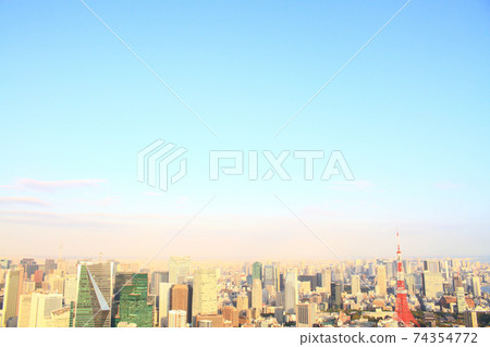 東京都,東京鐵塔及其周圍 東京都,東京鐵塔及其周圍 74354772