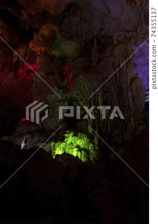 Hang Sung Sot Grotto (Cave of Surprises), Halong Bay, 74355137