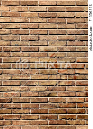 Texture of old brick wall 74356838