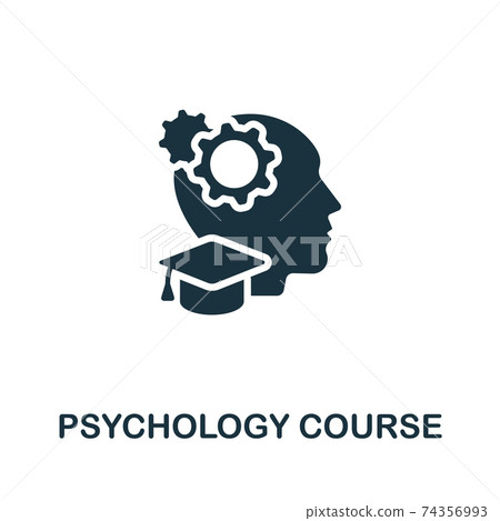 Psychology Course icon. Simple element from online course collection. Creative Psychology Course icon for web design, templates, infographics and more Psychology Course icon. Simple element from online course collection. Creative Psychology Course icon for web design, templates, infographics and more 74356993
