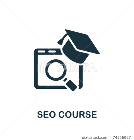 Seo Course icon. Simple element from online course collection. Creative Seo Course icon for web design, templates, infographics and more Seo Course icon. Simple element from online course collection. Creative Seo Course icon for web design, templates, infographics and more 74356997