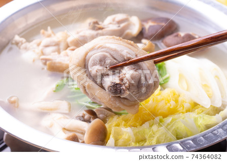 Chicken water cooked 74364082