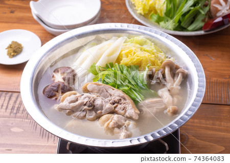 Chicken water cooked 74364083