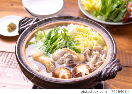 Chicken water cooked 74364084