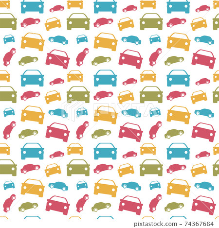 Seamless pattern. Print for clothes. Patterns for packaging. Car icon Seamless pattern. Print for clothes. Patterns for packaging. Car icon 74367684