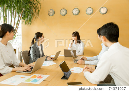 會議形象 74371927