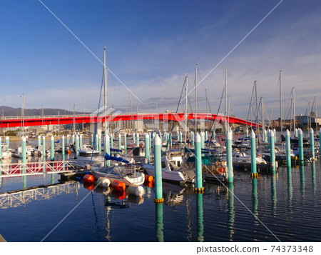 Former Nishinomiya Yacht Harbor and Nishinomiya Ohashi 74373348