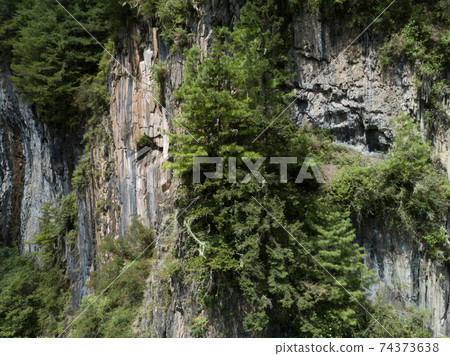 Steep rocky mountain in china Steep rocky mountain in china 74373638