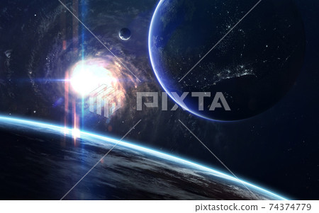 Deep space beauty, planets, stars and galaxies in endless universe. Elements of this image furnished by NASA Deep space beauty, planets, stars and galaxies in endless universe. Elements of this image furnished by NASA 74374779