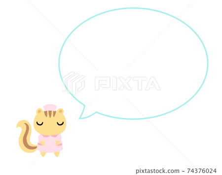 Nurse squirrel with balloon 2 Nurse squirrel with balloon 2 74376024
