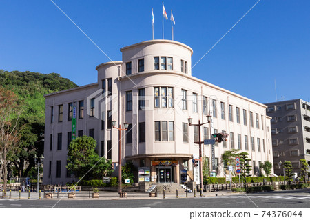 Kagoshima Prefectural Museum in fine weather Kagoshima Prefectural Museum in fine weather 74376044