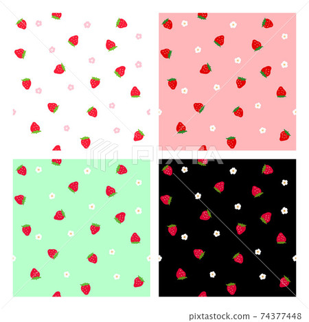 2way strawberry pattern-1 repeat set 2way strawberry pattern-1 repeat set 74377448