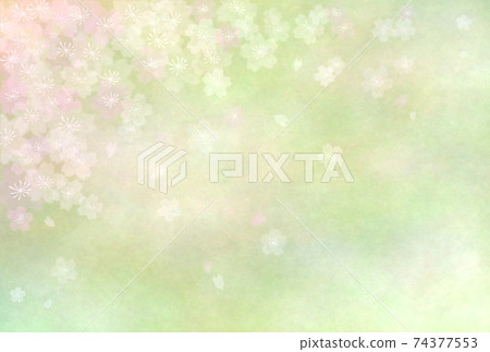萌芽中的夢幻櫻花背景素材 萌芽中的夢幻櫻花背景素材 74377553