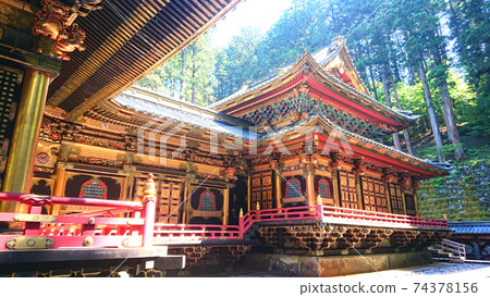 Yashamon Gate of Daiyuin Temple Yashamon Gate of Daiyuin Temple 74378156