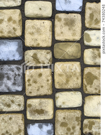 Background from multi-colored stones of different shapes Background from multi-colored stones of different shapes 74380248