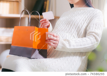 禮品留言卡孕婦收到禮物 74380293