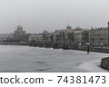 Lieutenant Schmidt embankment in St. Petersburg 74381473