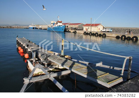 Robben Island, the prison island where President Mandela was housed in Cape Town, South Africa 74383282