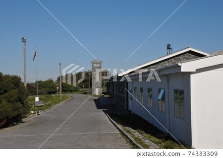 Robben Island, the prison island where President Mandela was housed in Cape Town, South Africa Robben Island, the prison island where President Mandela was housed in Cape Town, South Africa 74383309