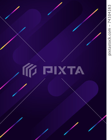Abstract geometric vertical background. Modern futuristic style. Abstract geometric vertical background. Modern futuristic style. 74384163