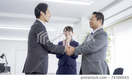 Office work businessman Office work businessman 74386043