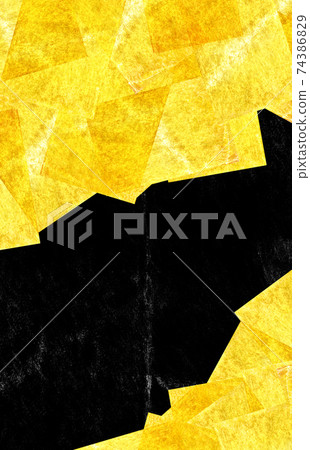Gold and black texture 74386829