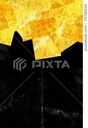 Gold and black texture 74386838