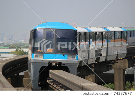 Tokyo Monorail 1000 series 2nd generation painting Tokyo Monorail 1000 series 2nd generation painting 74387677