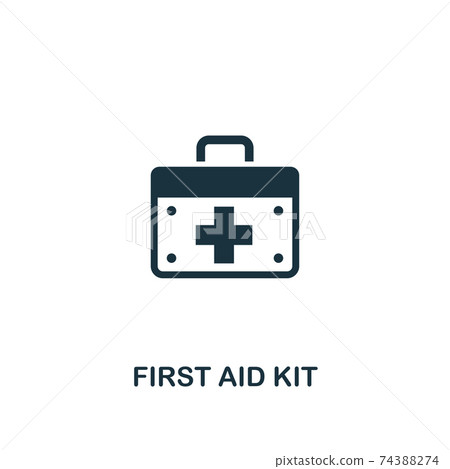 First Aid Kit Icon. Premium Style Design From - Stock Illustration 