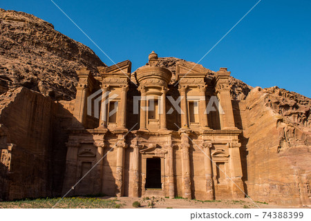 The Monastery in Petra, Jordan The Monastery in Petra, Jordan 74388399