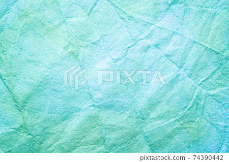 日本紙背景圖像淺藍色綠色 日本紙背景圖像淺藍色綠色 74390442