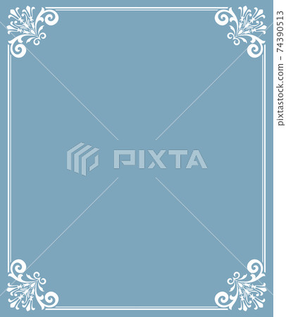 Decorative frame Elegant vector element for design  74390513