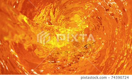 Abstract whirl shape of oil or alcoholic liquid Abstract whirl shape of oil or alcoholic liquid 74390724