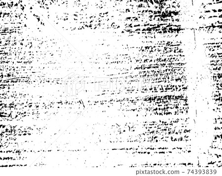 Black and white grunge. Distress overlay texture. Abstract surface dust and rough dirty wall background concept.  Distress illustration simply place over object to create grunge effect. Vector EPS10. 74393839