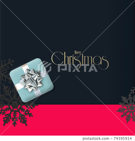 Luxury abstract Christmas holiday card Luxury abstract Christmas holiday card 74395914