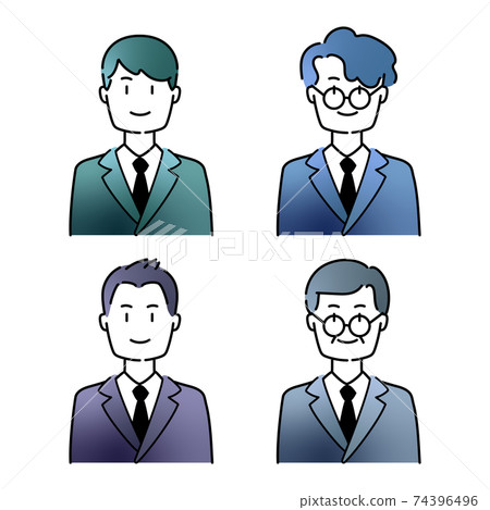 穿西裝的男人 穿西裝的男人 74396496