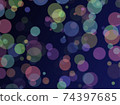 光漂背景泡泡球摘要 74397685