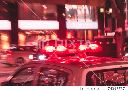 Red light / Accident / crime image Red light / Accident / crime image 74397717