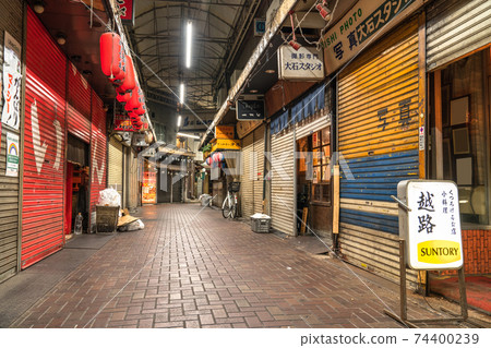 《Tokyo》 Akabane bar in Corona, short-time business under a state of emergency 74400239