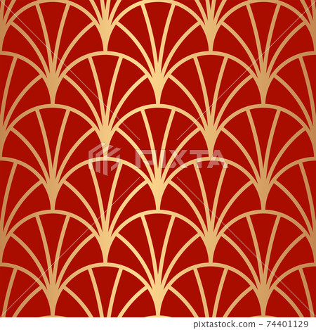 Art Deco seamless pattern. 74401129