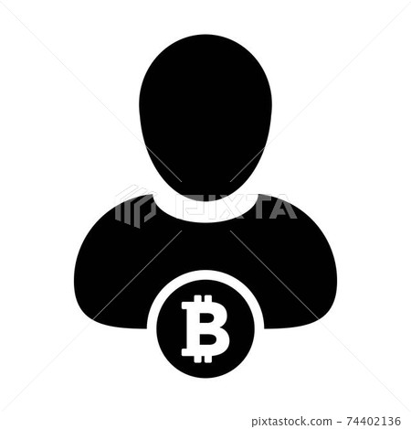 Coin icon vector bitcoin cryptocurrency Stock Illustration 74402136 PIXTA