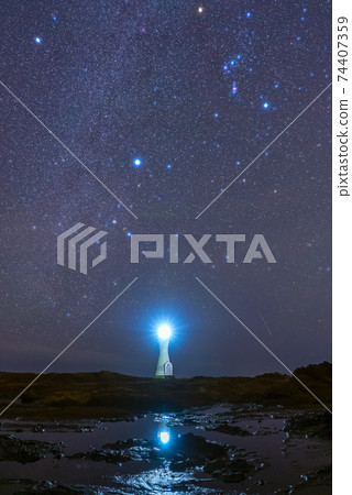 Lighthouse and Orion Lighthouse and Orion 74407359